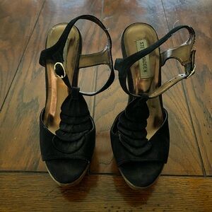 Y2K Steve Madden Black Heels